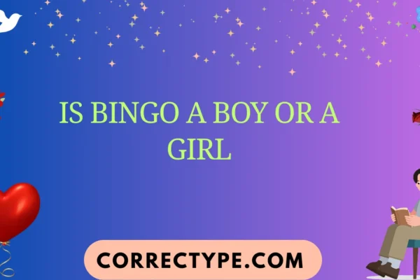 is bingo a boy or a girl