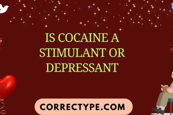 is cocaine a stimulant or depressant