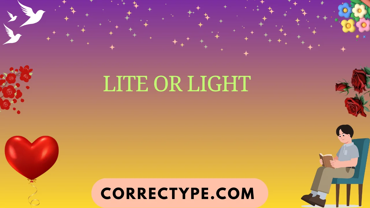 lite or light