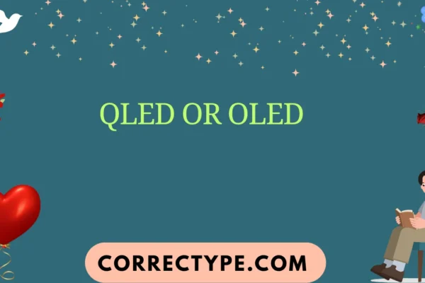 qled or oled