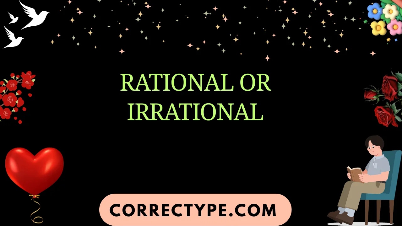 rational or irrational