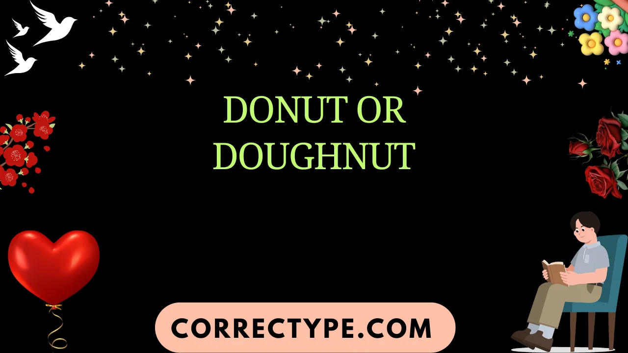 donut or doughnut