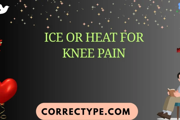 ice or heat for knee pain