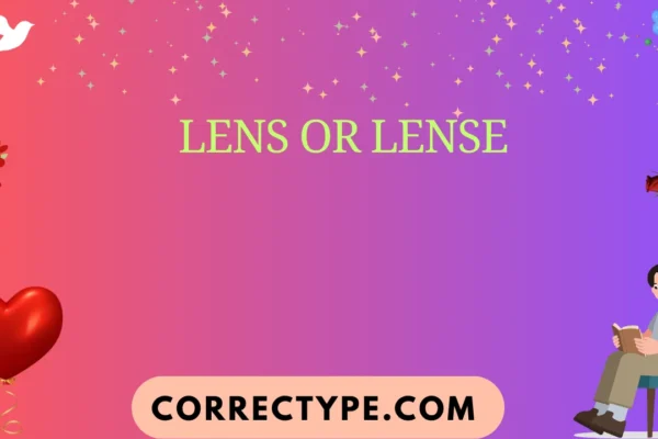 lens or lense