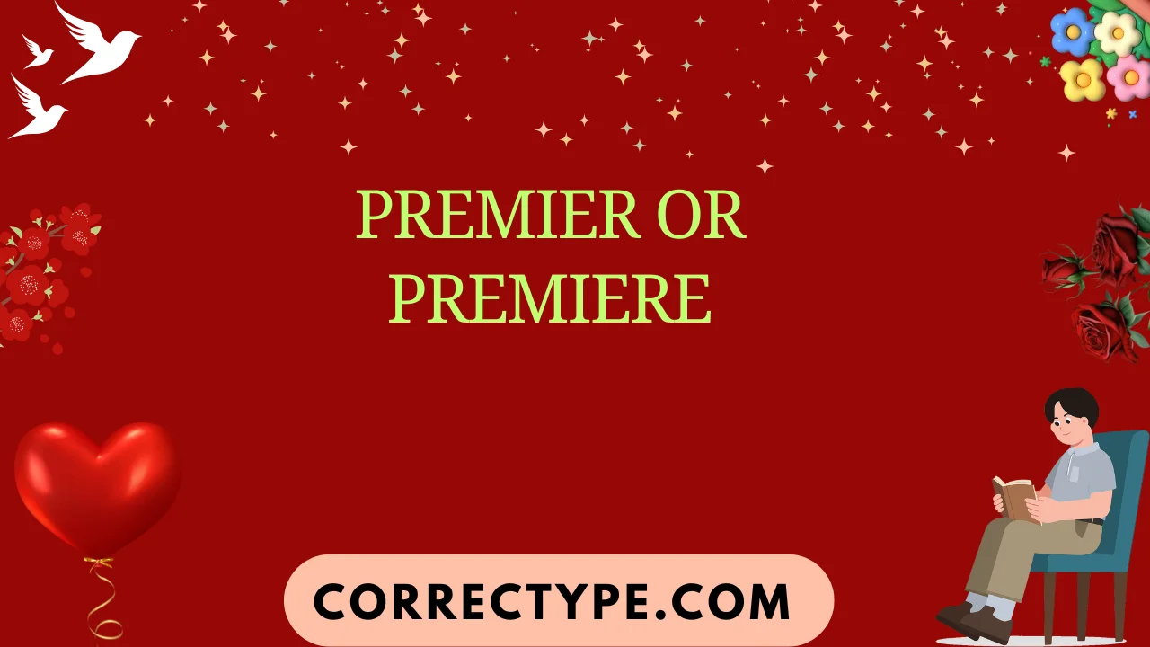 premier or premiere