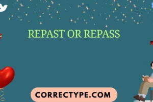 repast or repass